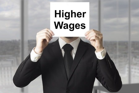 higher pay